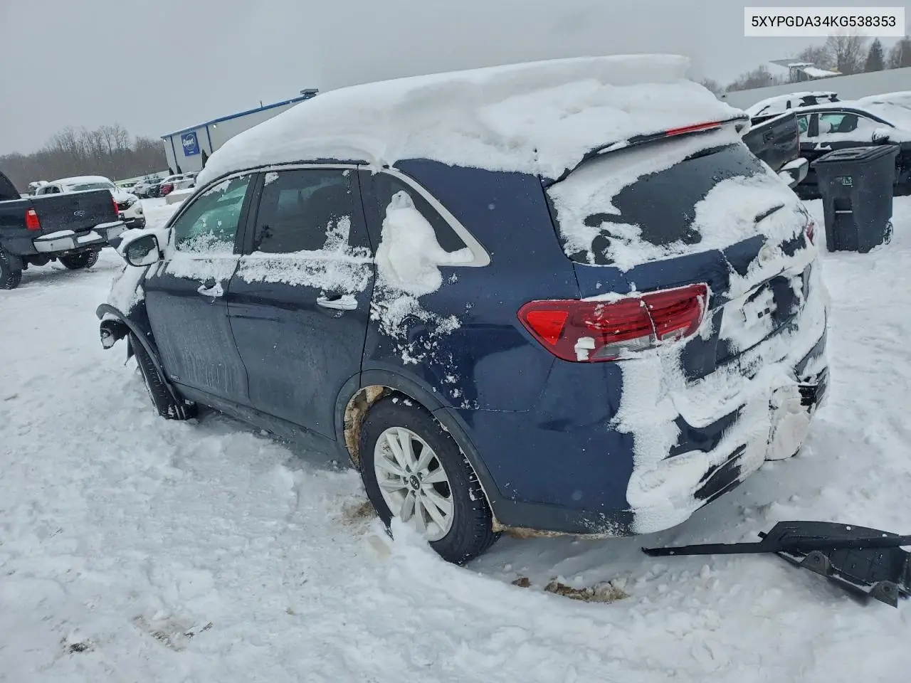 5XYPGDA34KG538353 2019 Kia Sorento L