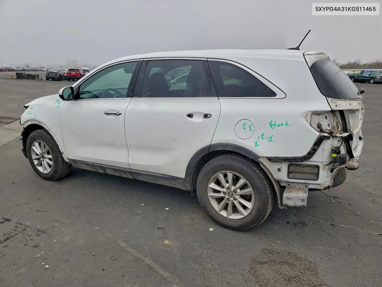 5XYPG4A31KG511465 2019 Kia Sorento Base