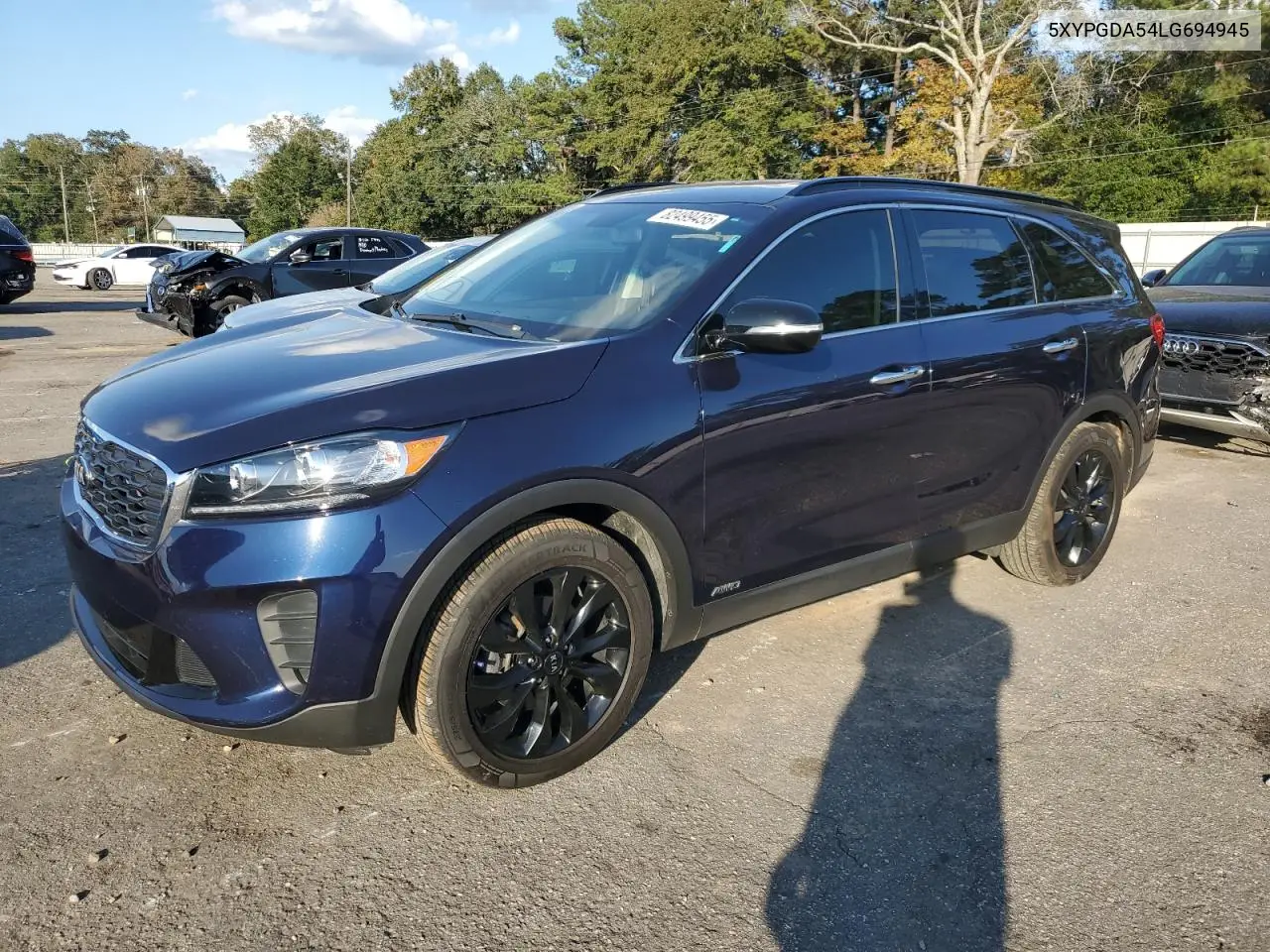 5XYPGDA54LG694945 2020 Kia Sorento S