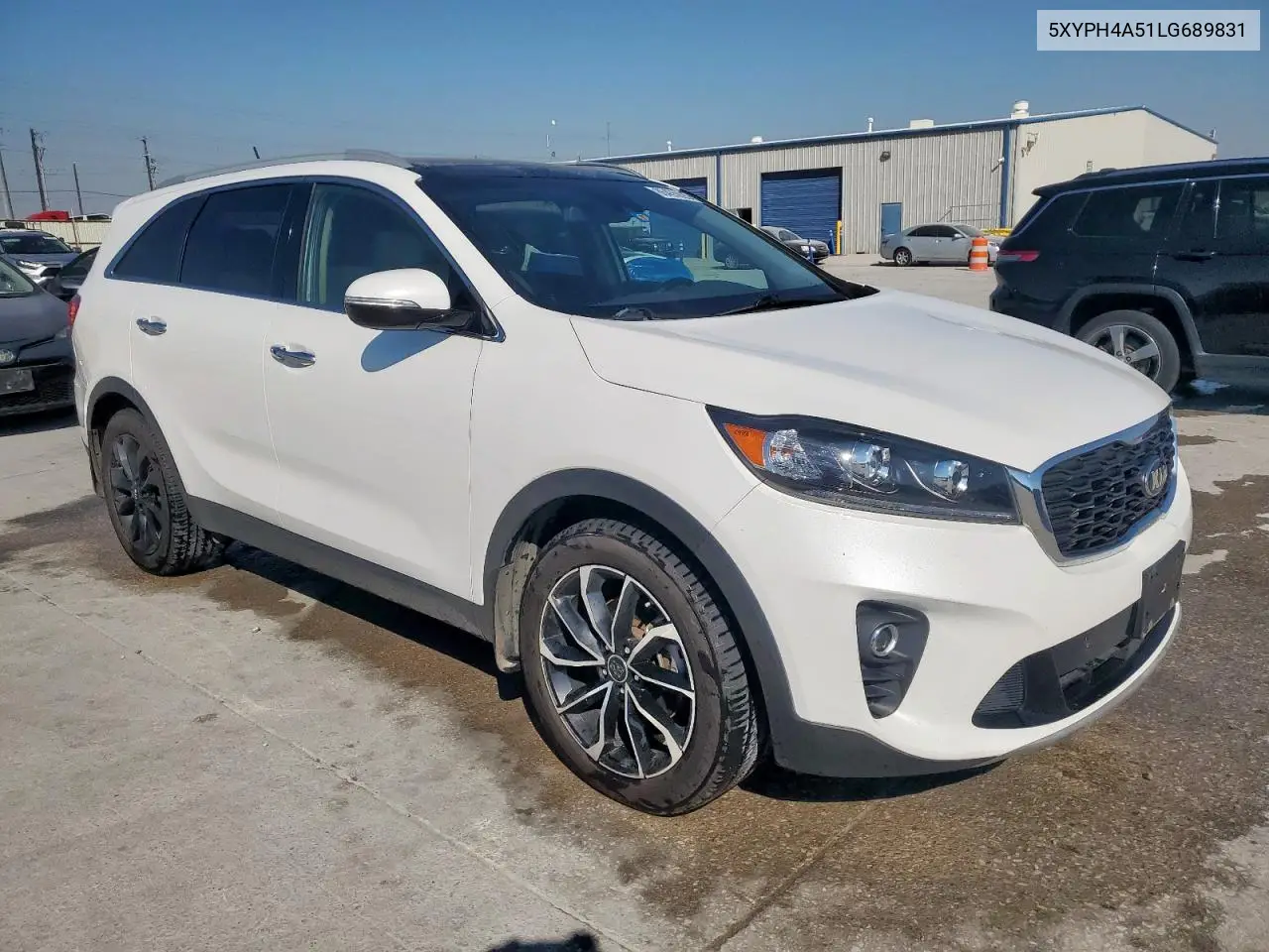5XYPH4A51LG689831 2020 Kia Sorento Ex