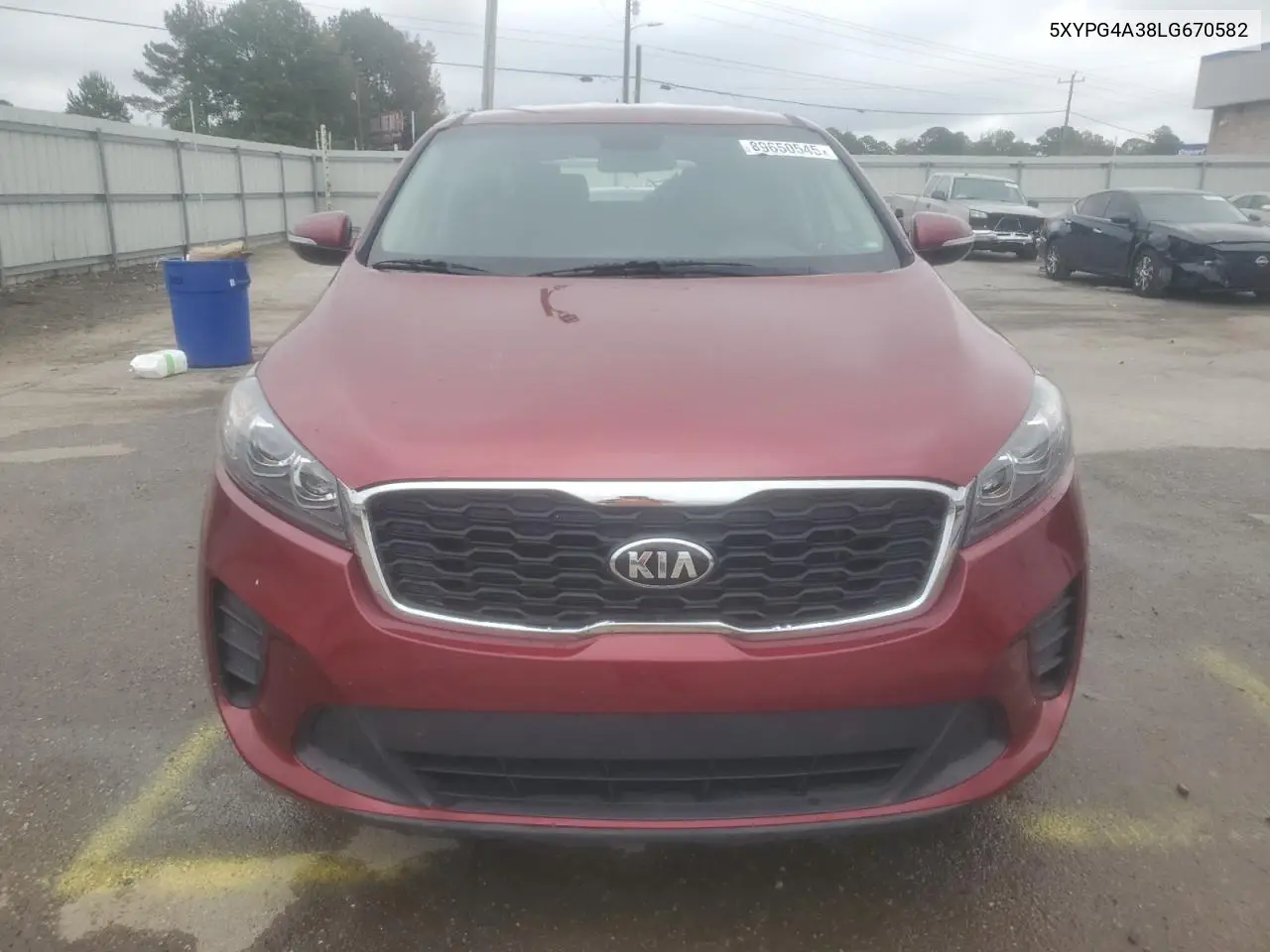 5XYPG4A38LG670582 2020 Kia Sorento L