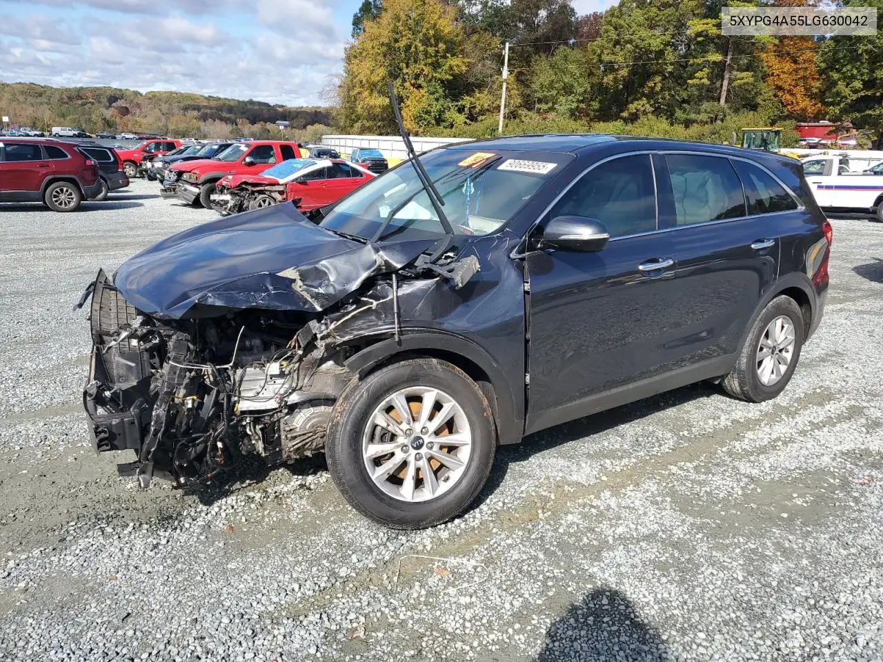 5XYPG4A55LG630042 2020 Kia Sorento S