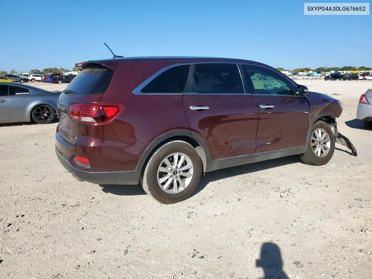 5XYPG4A30LG676652 2020 Kia Sorento L