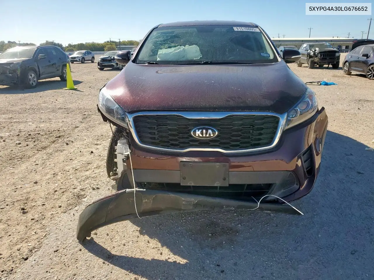 5XYPG4A30LG676652 2020 Kia Sorento L