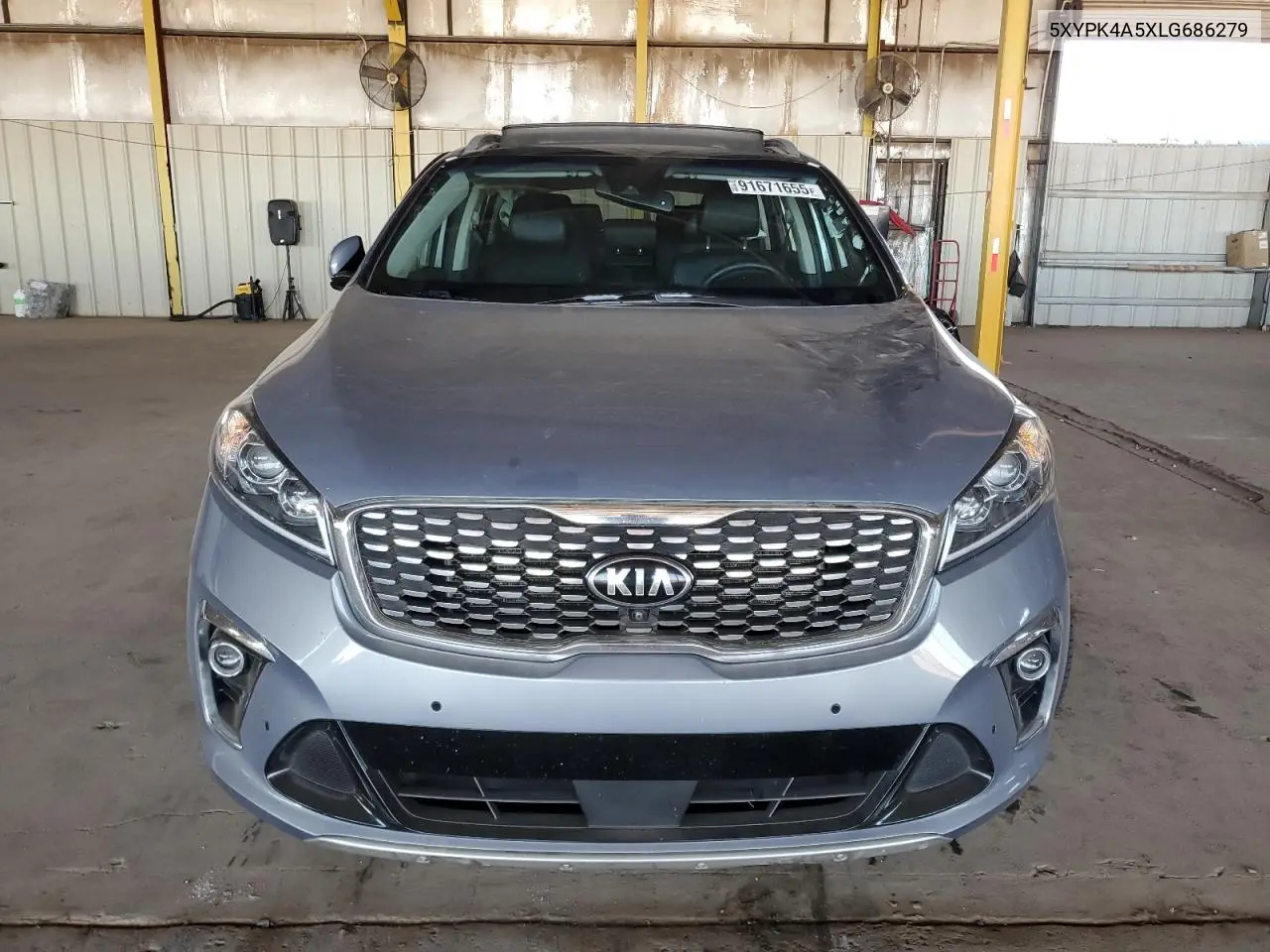 5XYPK4A5XLG686279 2020 Kia Sorento Sx