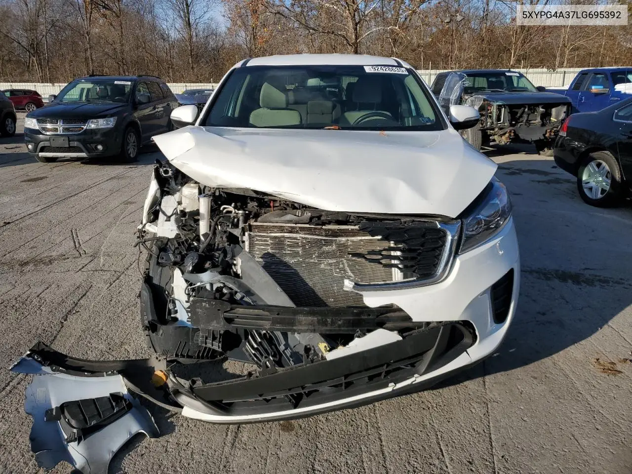 5XYPG4A37LG695392 2020 Kia Sorento L