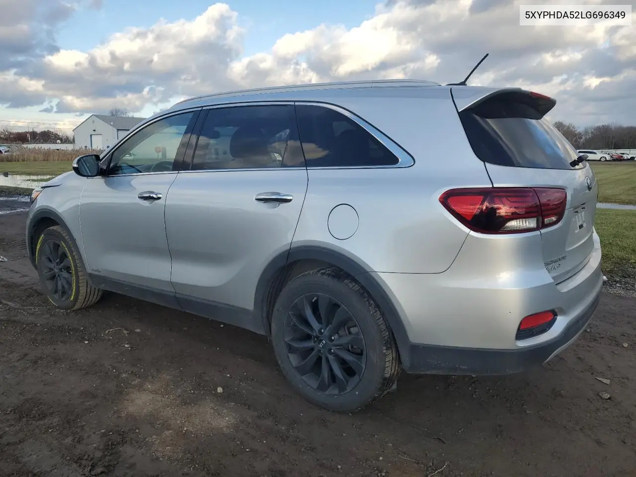 5XYPHDA52LG696349 2020 Kia Sorento Ex