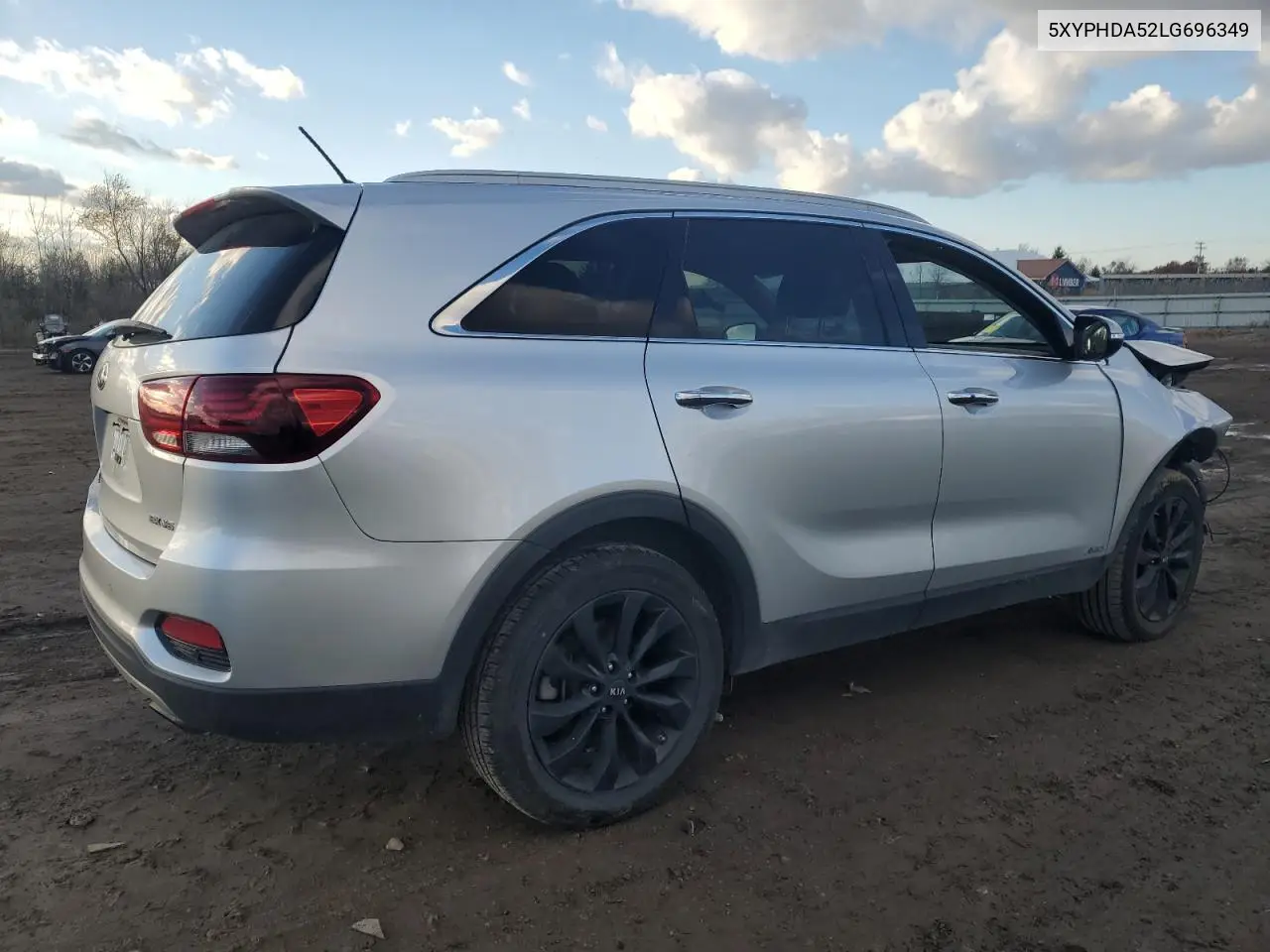 5XYPHDA52LG696349 2020 Kia Sorento Ex