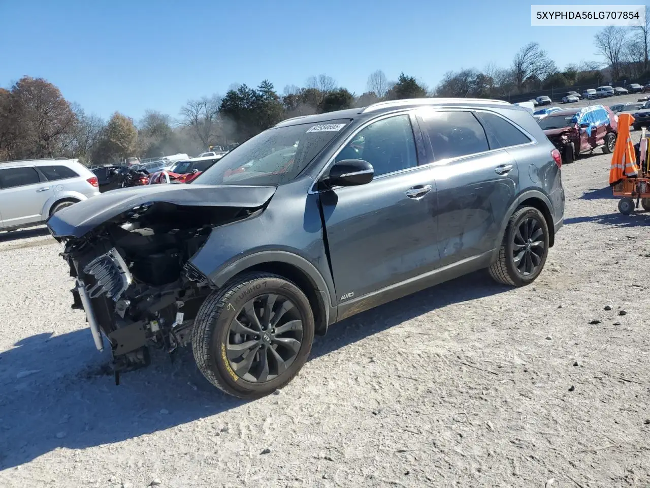 5XYPHDA56LG707854 2020 Kia Sorento Ex