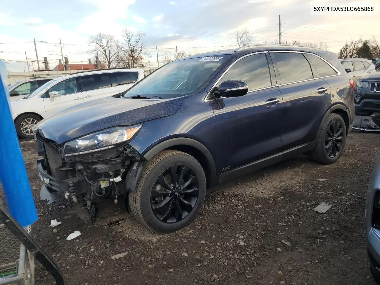 5XYPHDA53LG665868 2020 Kia Sorento Ex