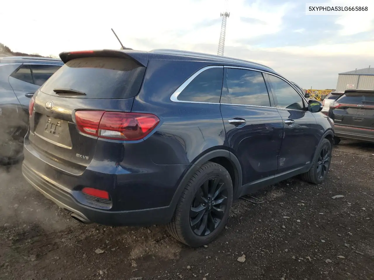 5XYPHDA53LG665868 2020 Kia Sorento Ex