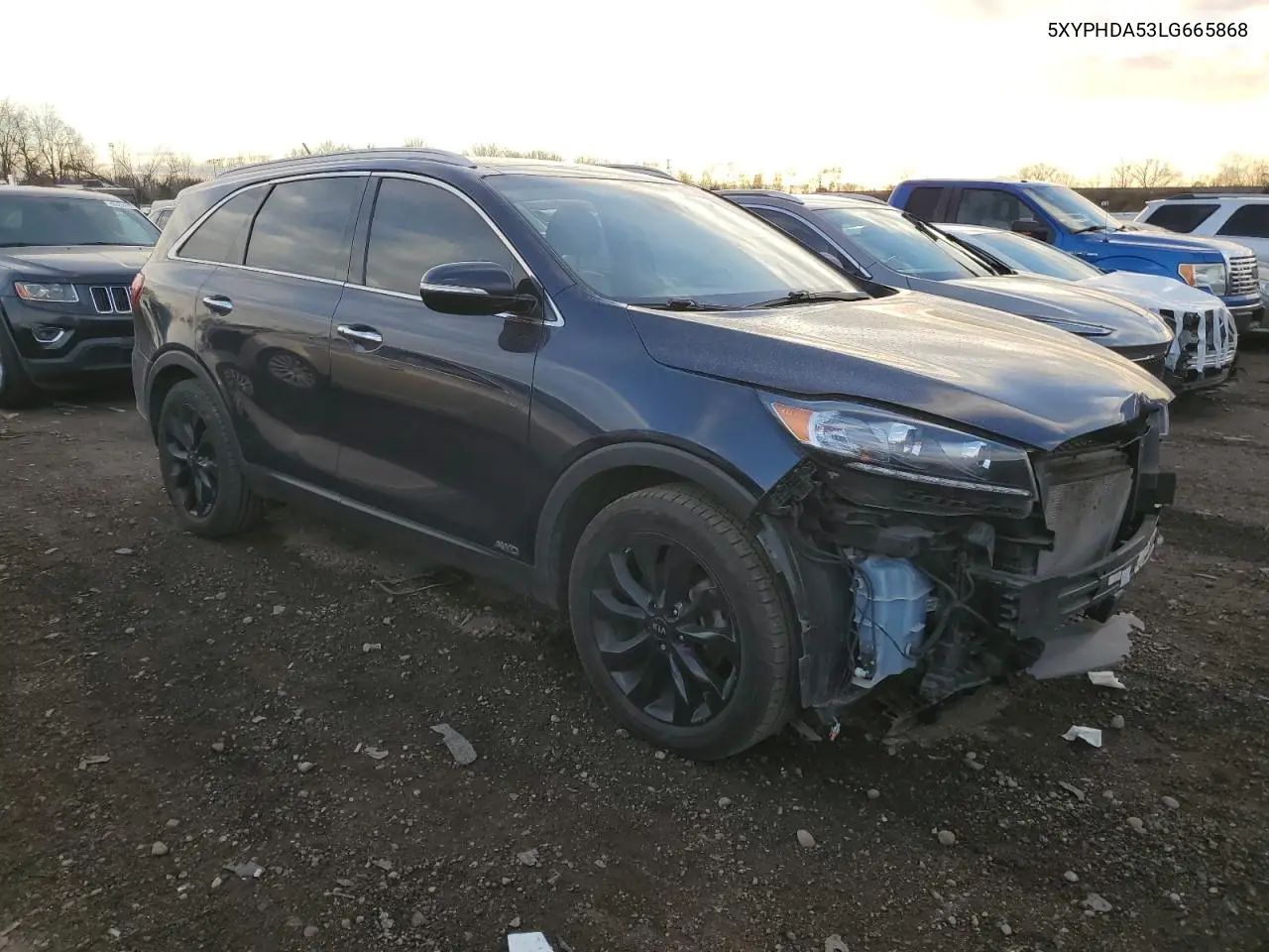 5XYPHDA53LG665868 2020 Kia Sorento Ex