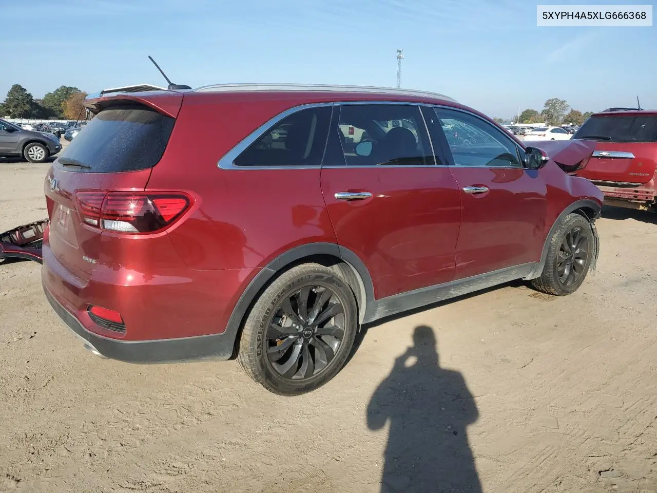 5XYPH4A5XLG666368 2020 Kia Sorento Ex