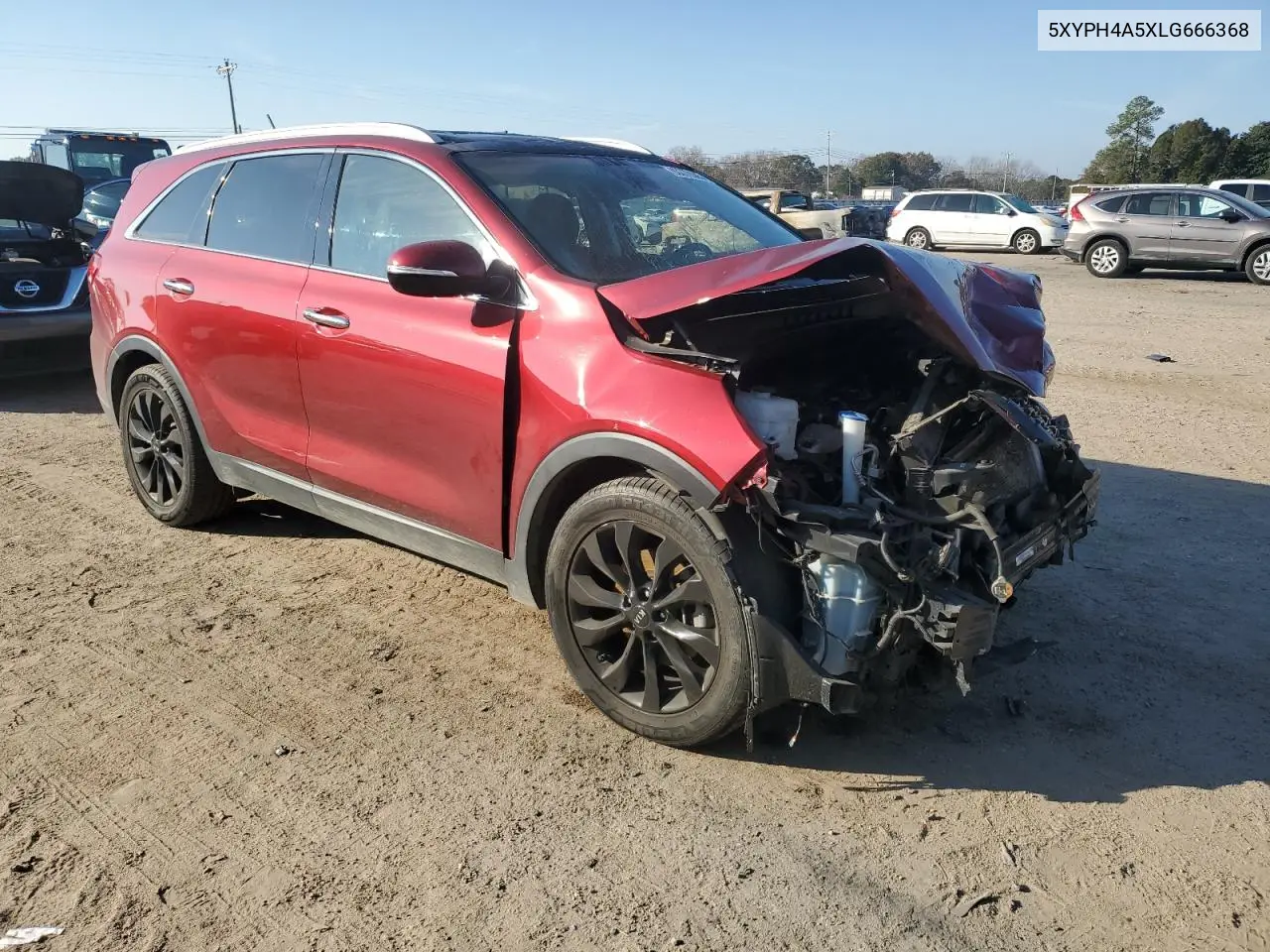 5XYPH4A5XLG666368 2020 Kia Sorento Ex