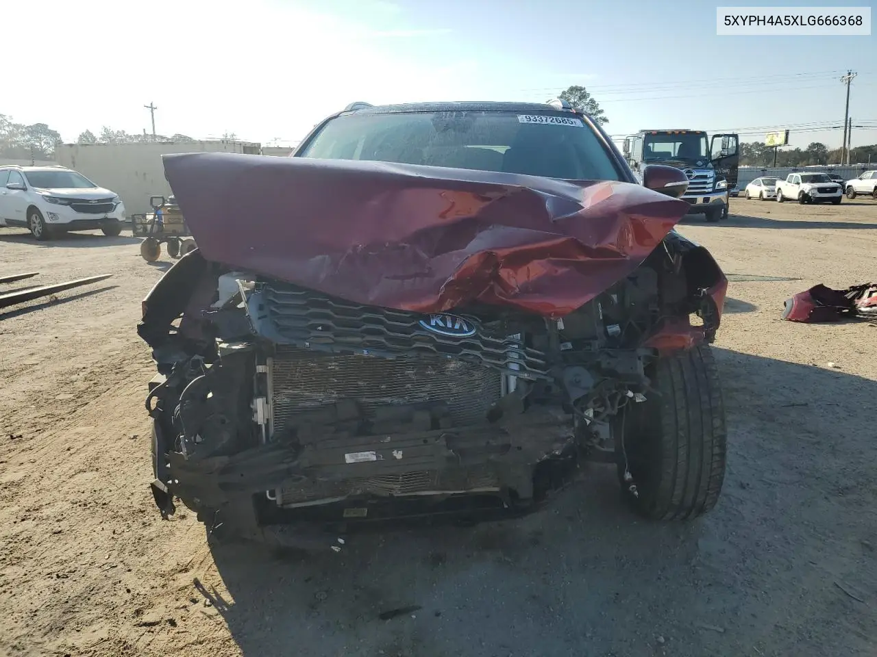 5XYPH4A5XLG666368 2020 Kia Sorento Ex