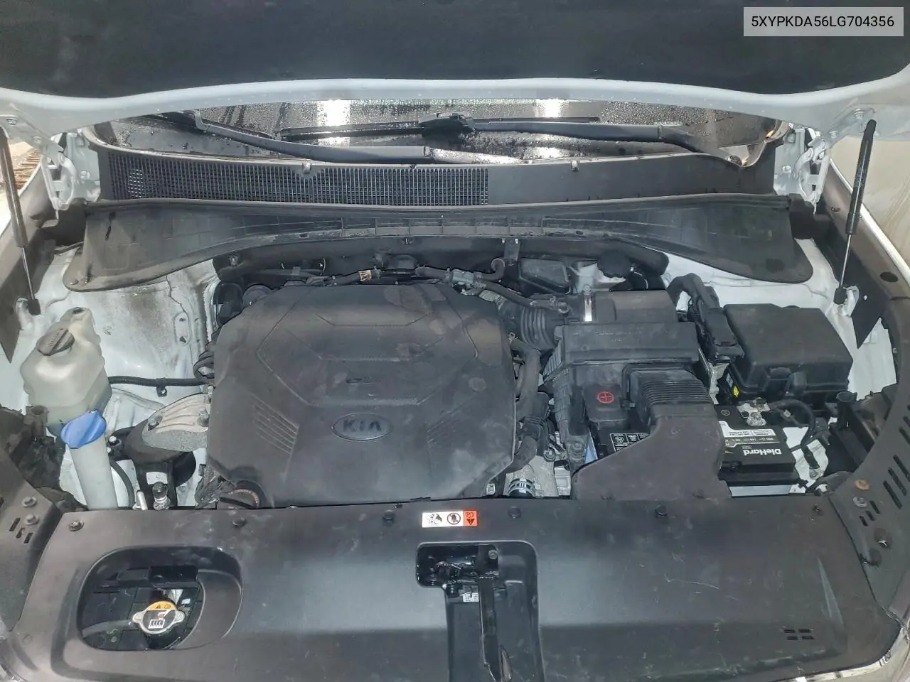 5XYPKDA56LG704356 2020 Kia Sorento Sx