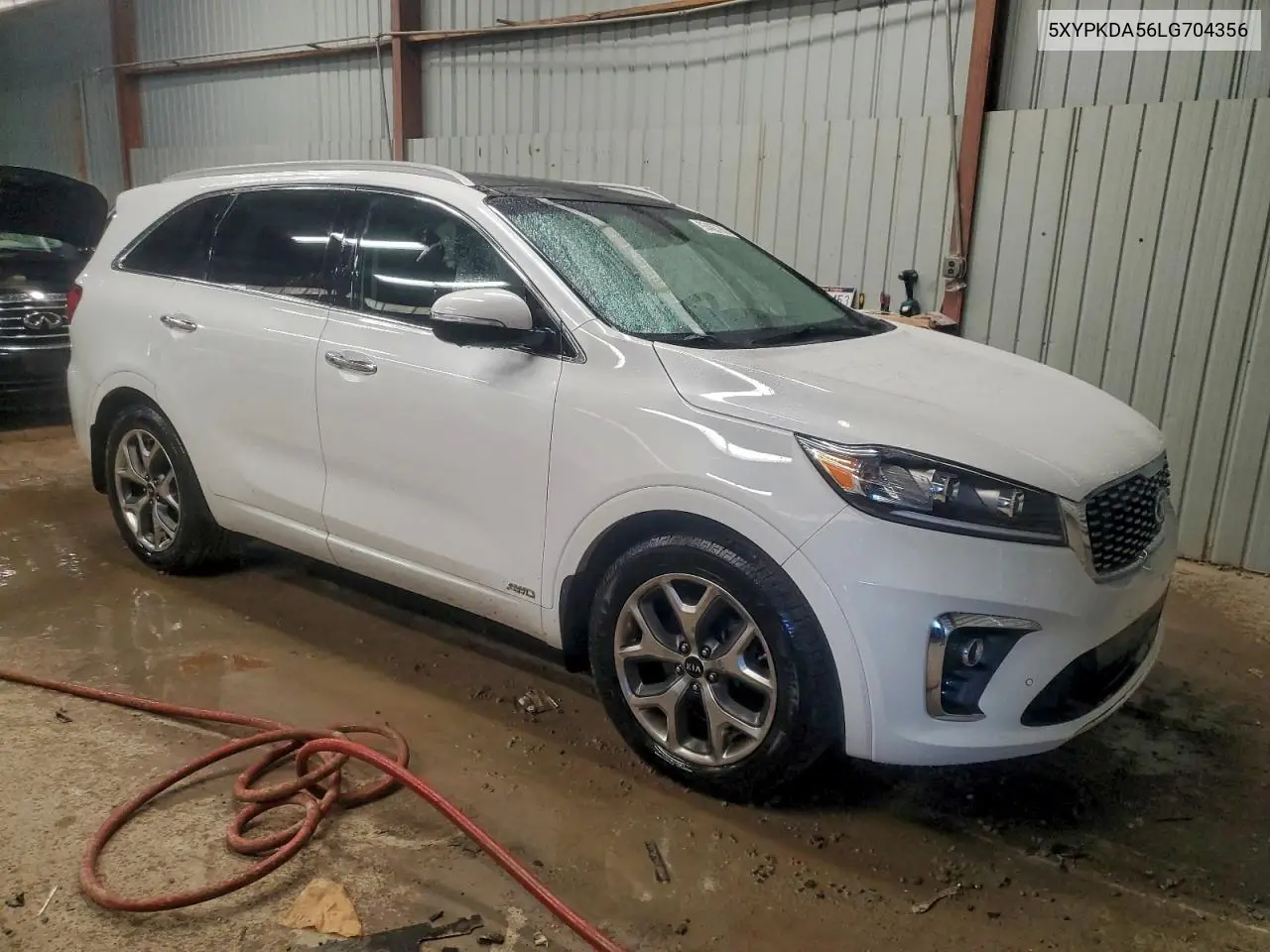 5XYPKDA56LG704356 2020 Kia Sorento Sx