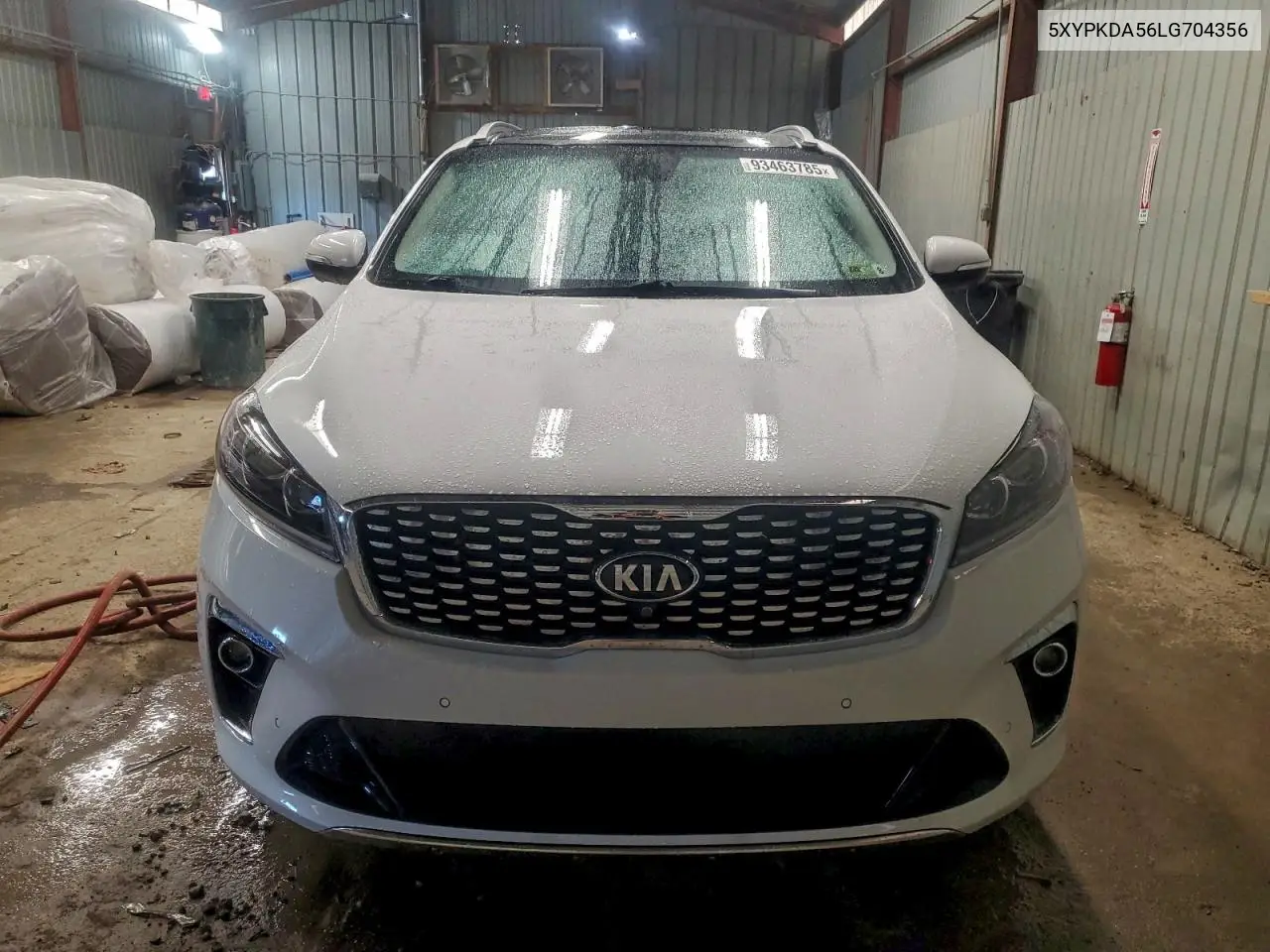 5XYPKDA56LG704356 2020 Kia Sorento Sx