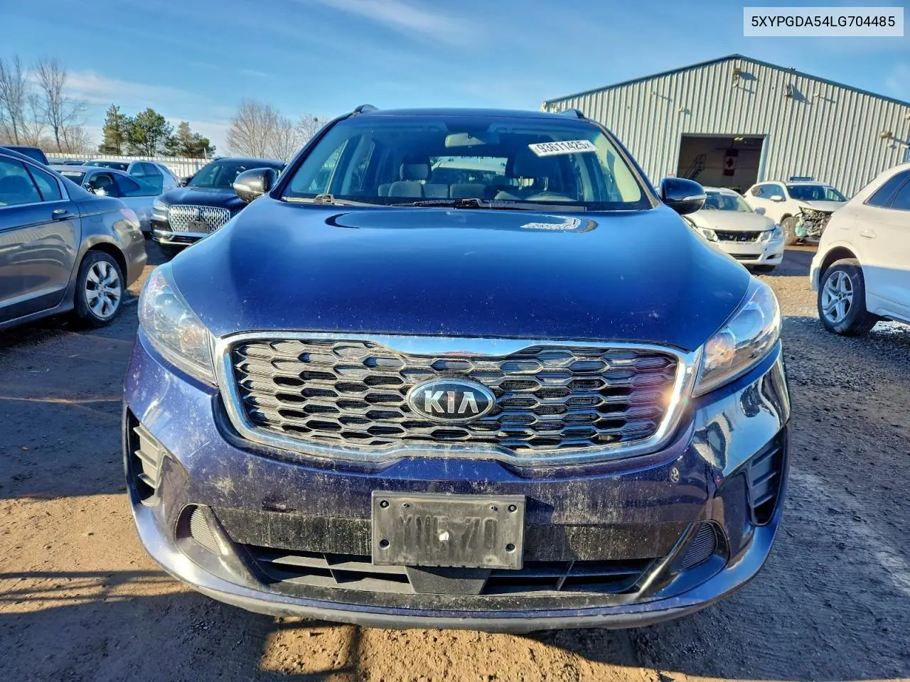 5XYPGDA54LG704485 2020 Kia Sorento S