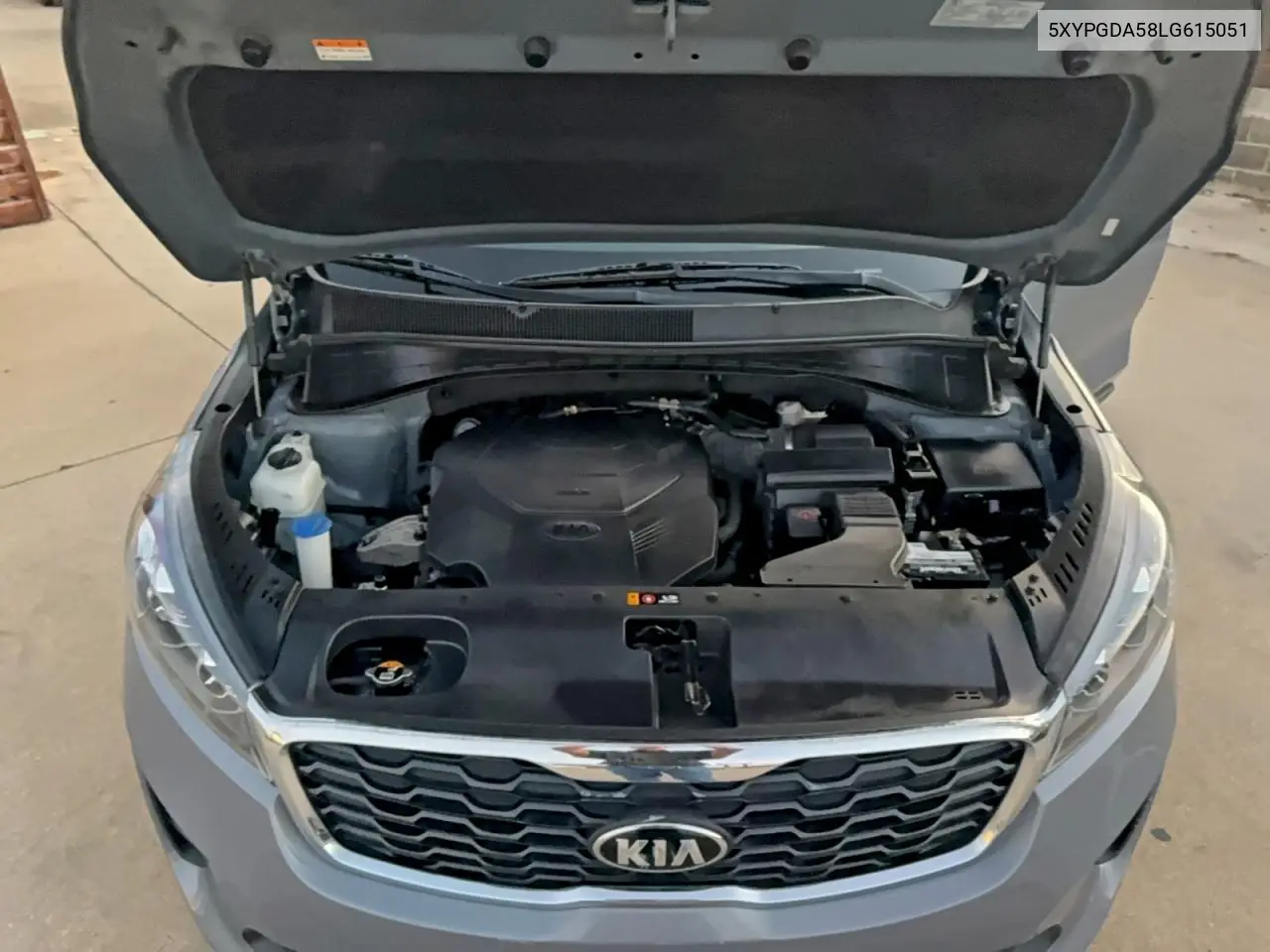 5XYPGDA58LG615051 2020 Kia Sorento S