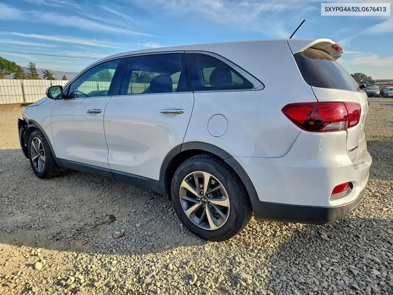 5XYPG4A52LG676413 2020 Kia Sorento S