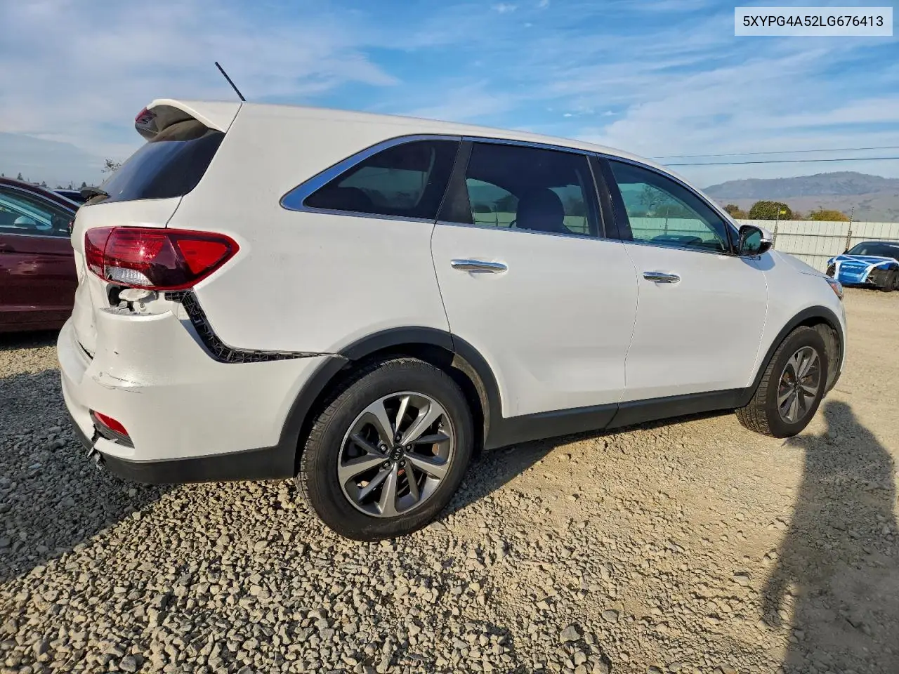 5XYPG4A52LG676413 2020 Kia Sorento S