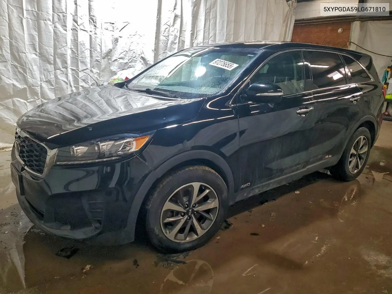 5XYPGDA59LG671810 2020 Kia Sorento S