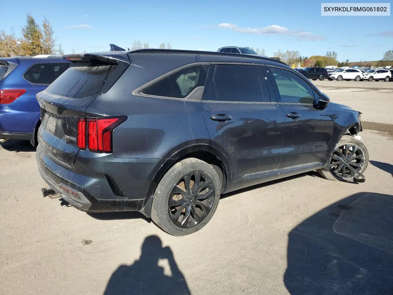 5XYRKDLF8MG061802 2021 Kia Sorento Sx