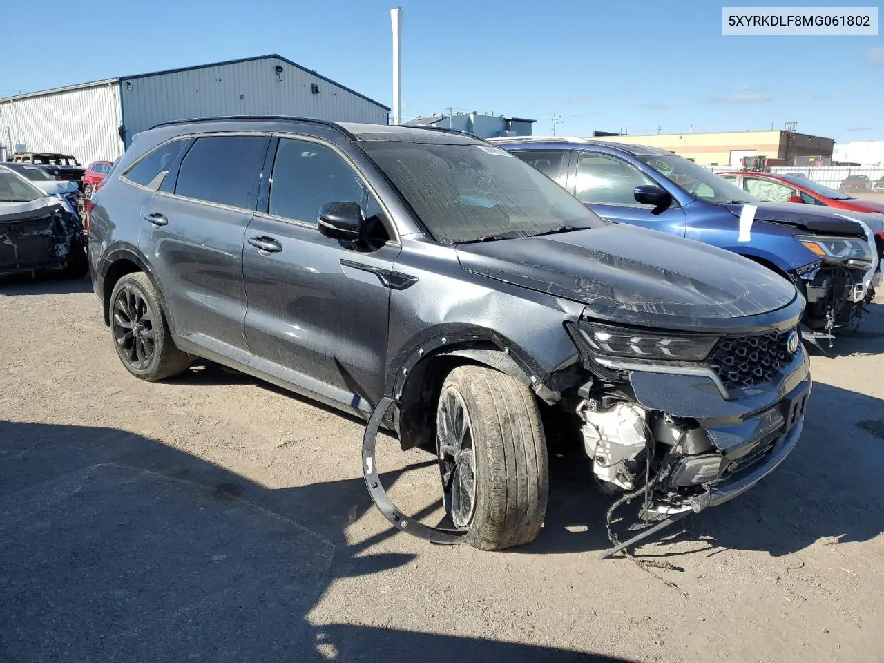 5XYRKDLF8MG061802 2021 Kia Sorento Sx