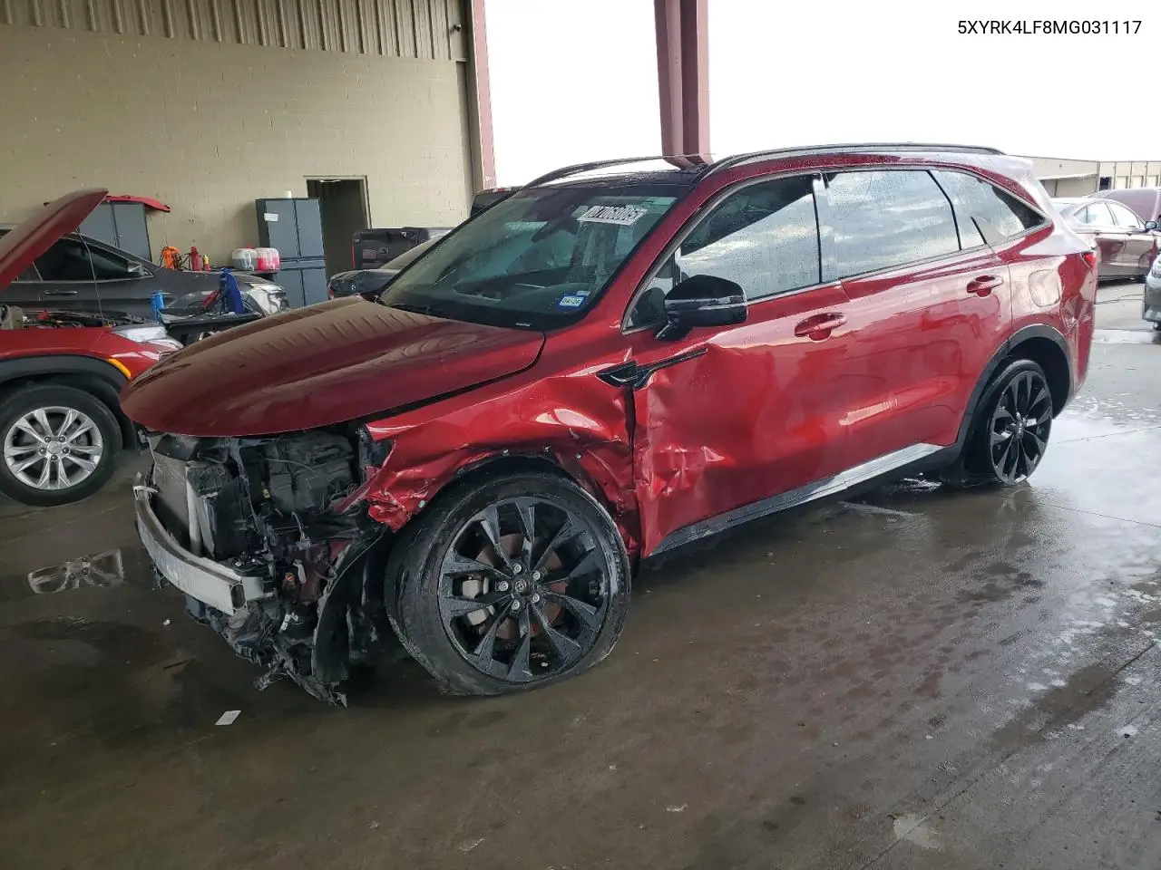 5XYRK4LF8MG031117 2021 Kia Sorento Sx