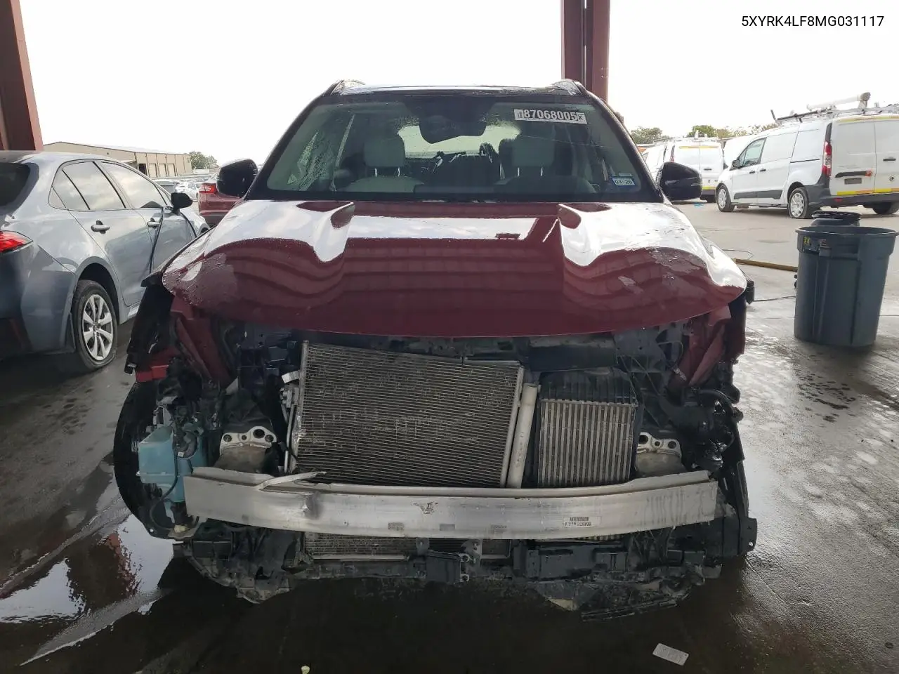 5XYRK4LF8MG031117 2021 Kia Sorento Sx