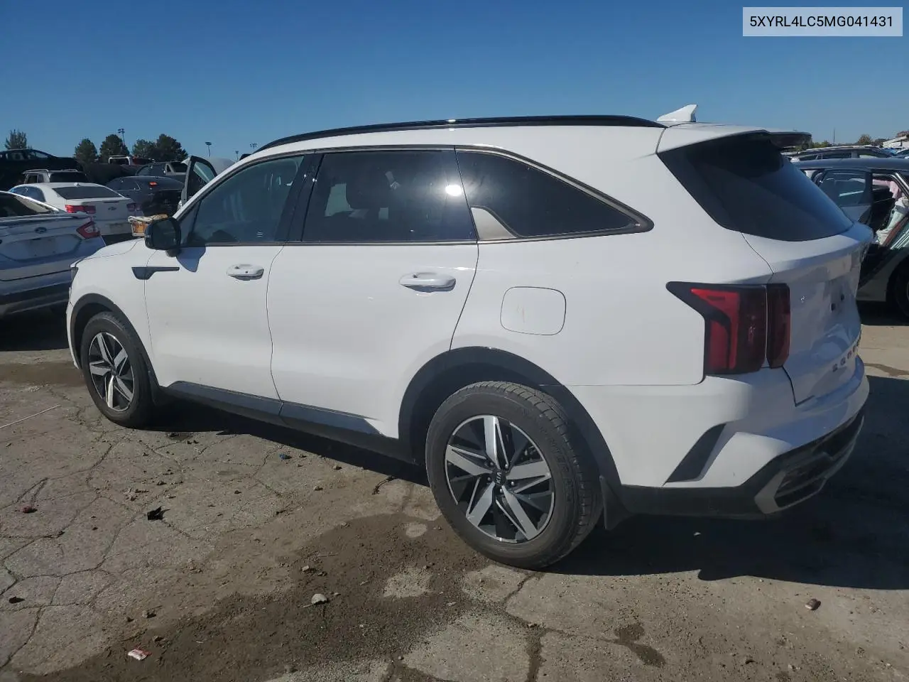 5XYRL4LC5MG041431 2021 Kia Sorento S