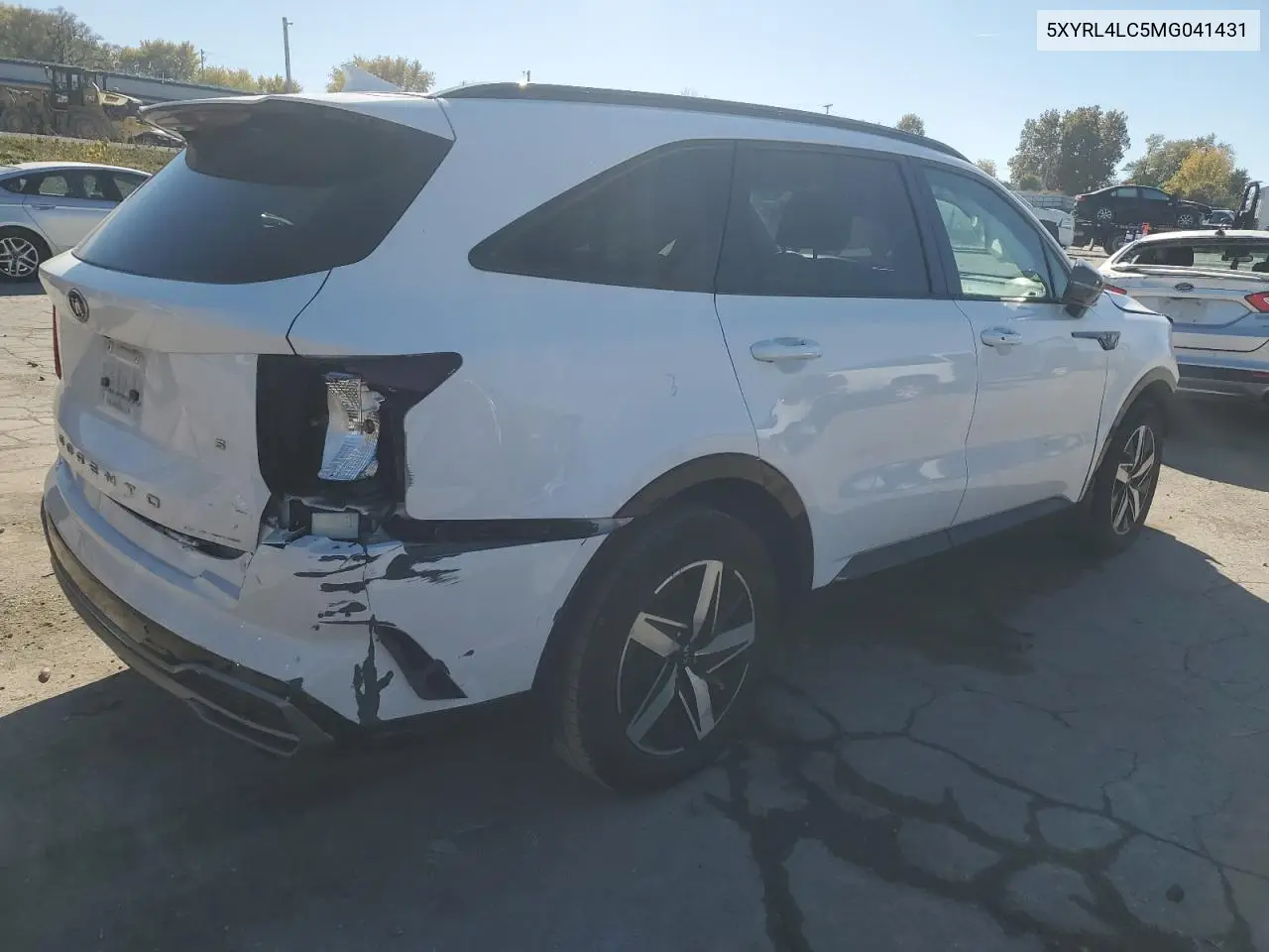 5XYRL4LC5MG041431 2021 Kia Sorento S