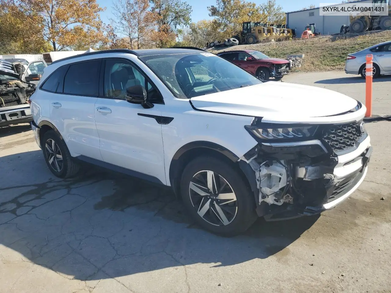 5XYRL4LC5MG041431 2021 Kia Sorento S