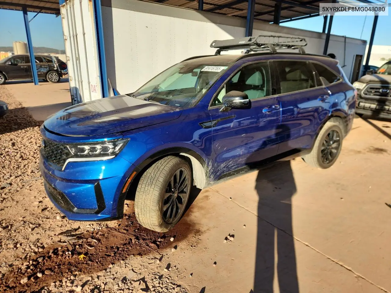 5XYRKDLF8MG048080 2021 Kia Sorento Sx