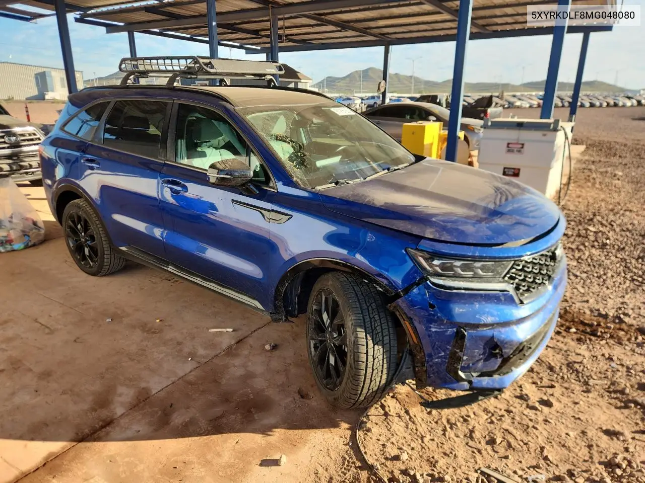 5XYRKDLF8MG048080 2021 Kia Sorento Sx
