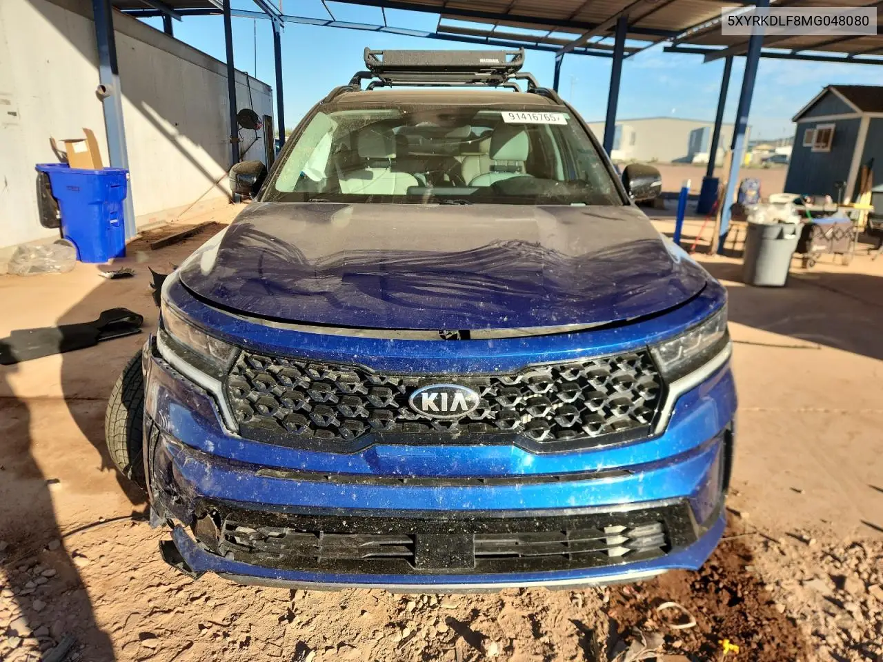 5XYRKDLF8MG048080 2021 Kia Sorento Sx
