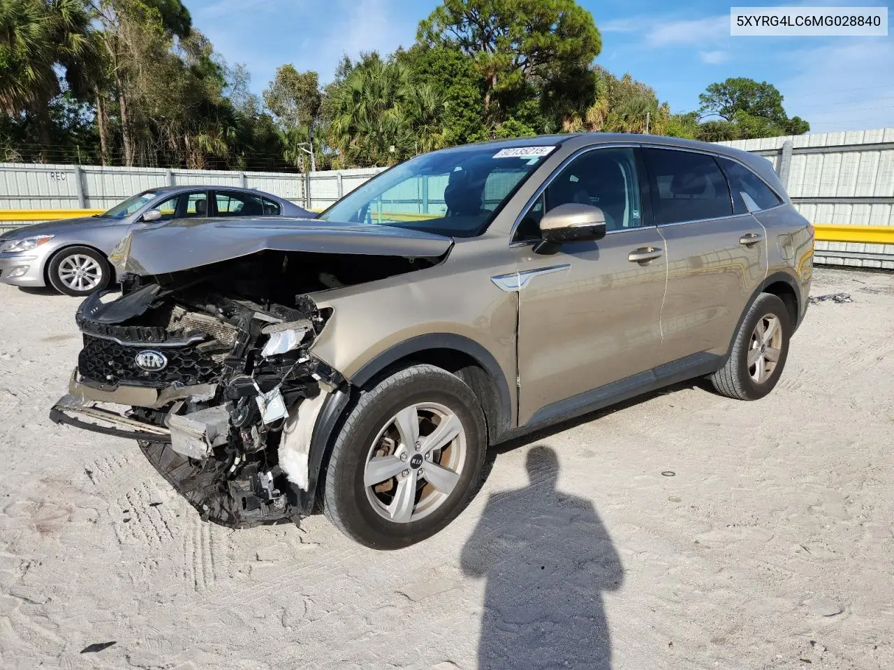 5XYRG4LC6MG028840 2021 Kia Sorento Lx