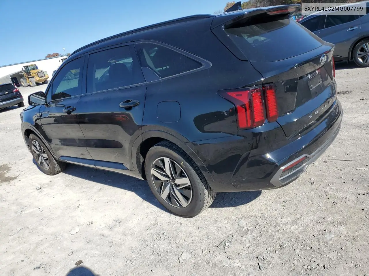 5XYRL4LC2MG007799 2021 Kia Sorento S