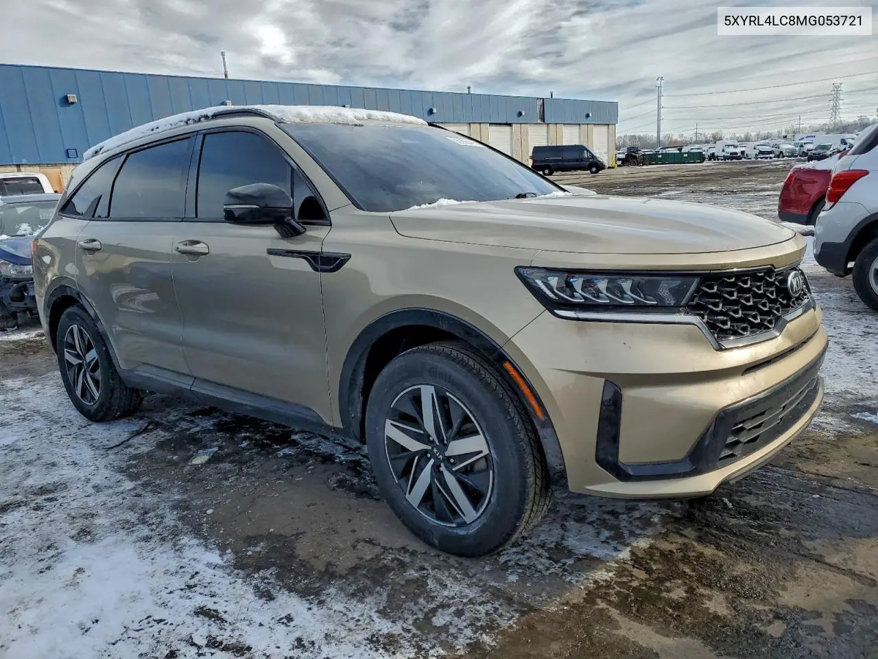 5XYRL4LC8MG053721 2021 Kia Sorento S