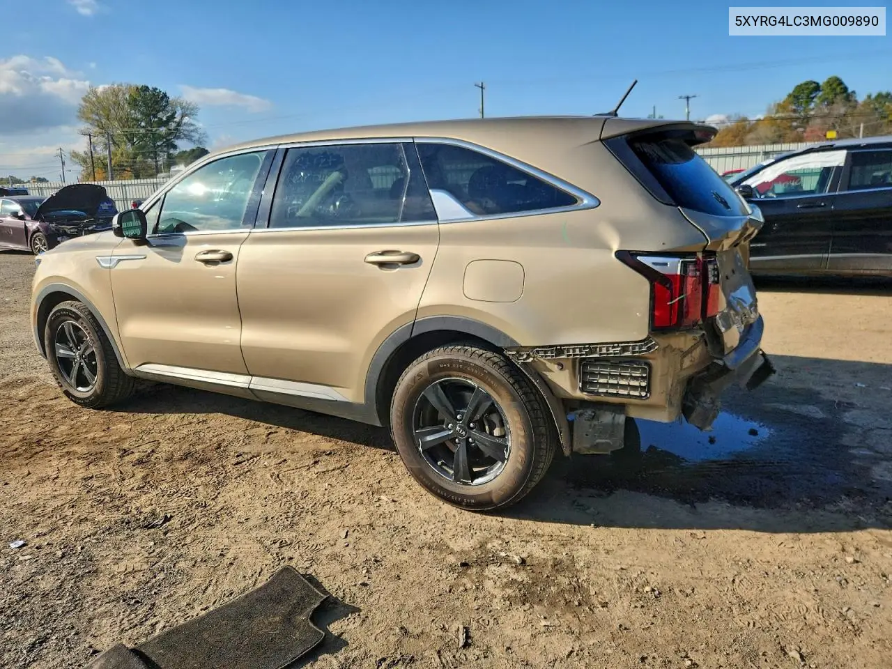 5XYRG4LC3MG009890 2021 Kia Sorento Lx