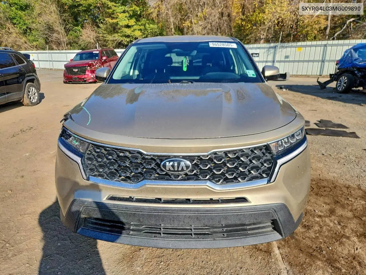 5XYRG4LC3MG009890 2021 Kia Sorento Lx
