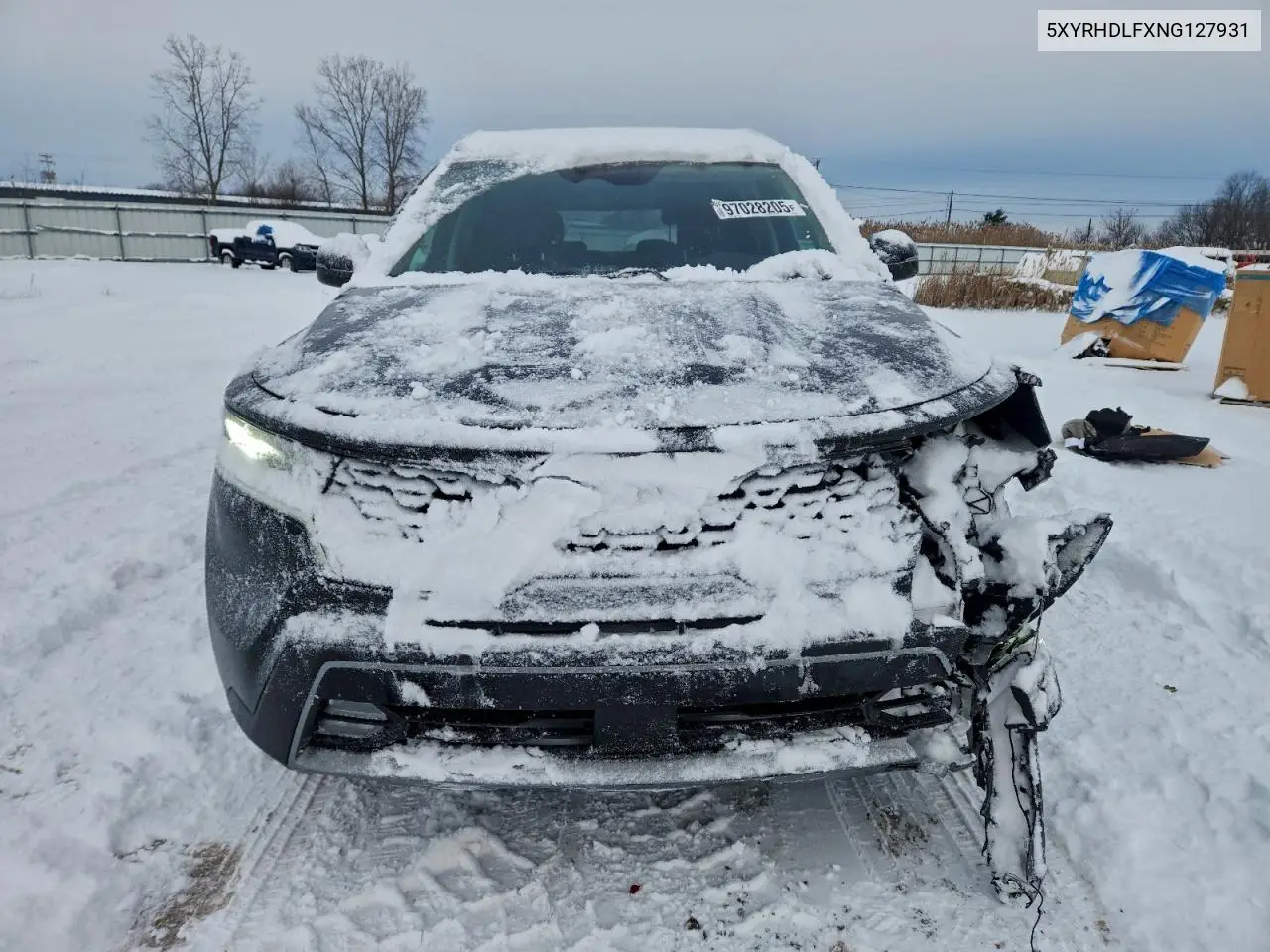 5XYRHDLFXNG127931 2022 Kia Sorento Ex