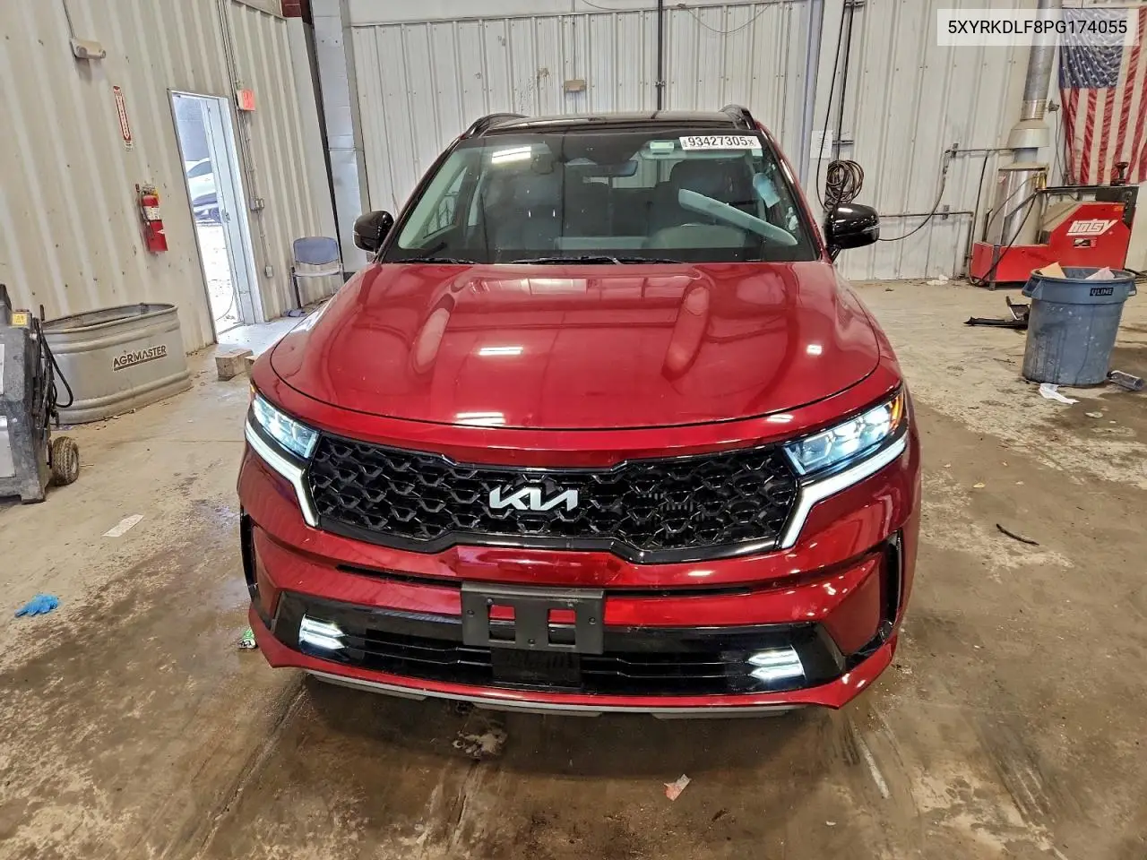 5XYRKDLF8PG174055 2023 Kia Sorento Sx