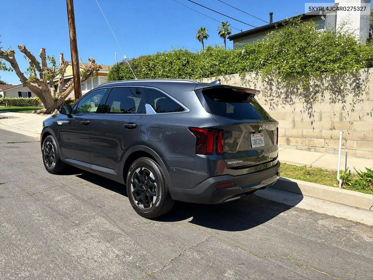 5XYRL4JC4RG275327 2024 Kia Sorento S