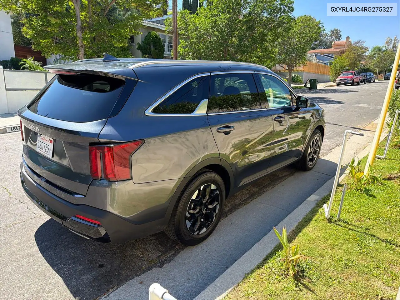 5XYRL4JC4RG275327 2024 Kia Sorento S