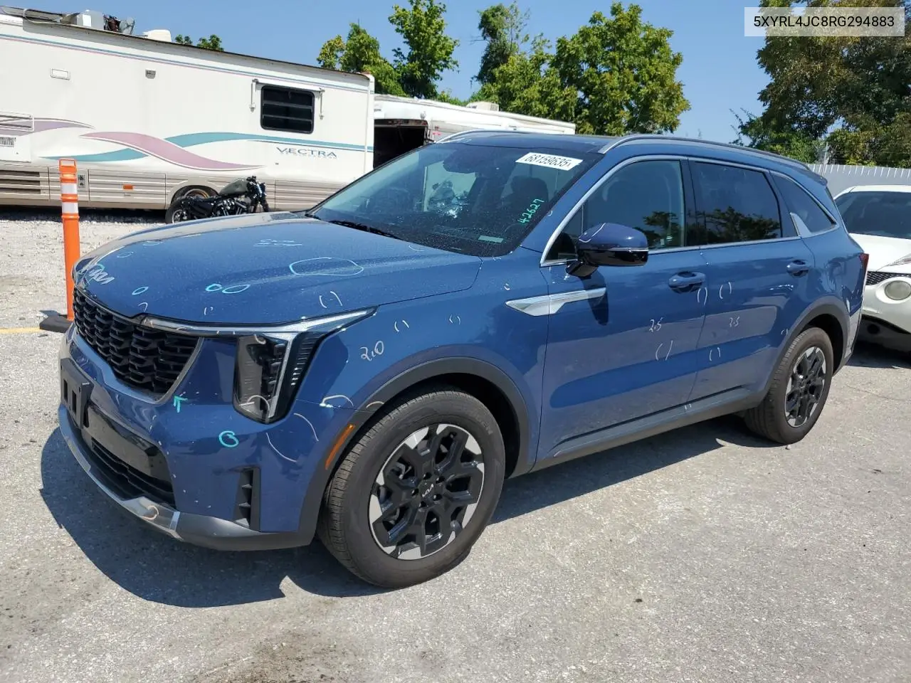 5XYRL4JC8RG294883 2024 Kia Sorento S