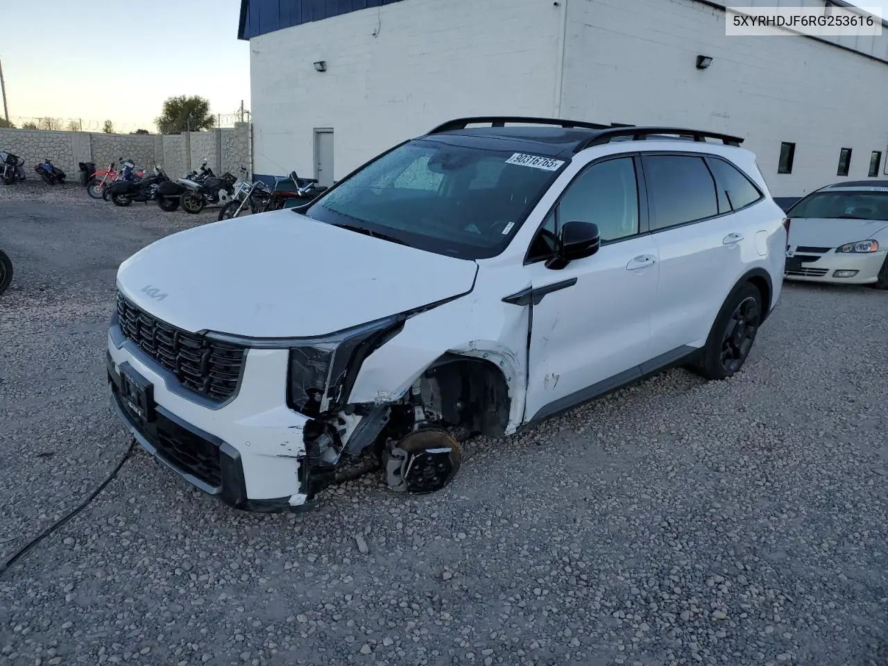 5XYRHDJF6RG253616 2024 Kia Sorento Ex