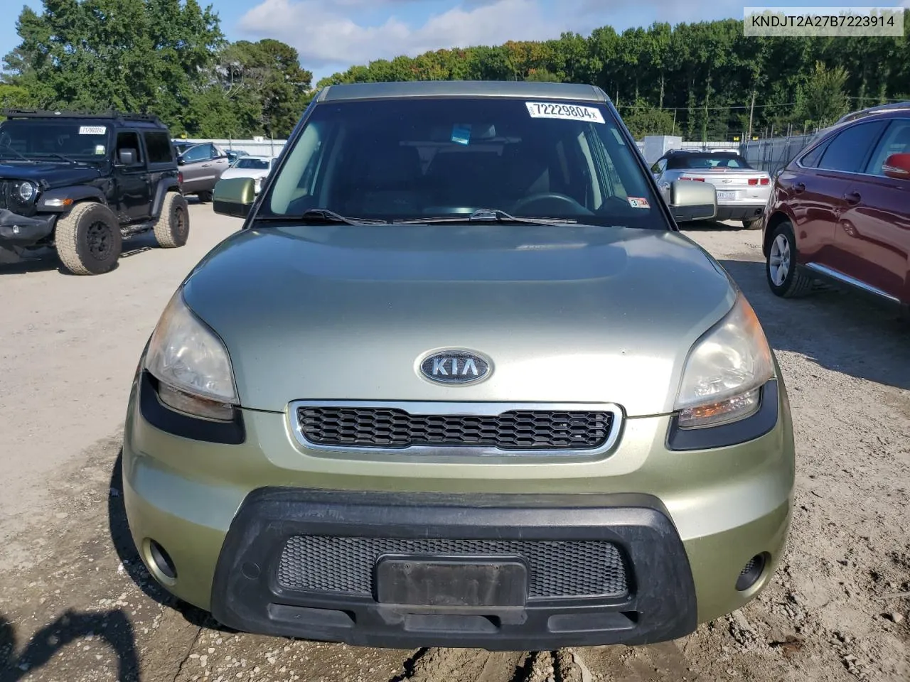 KNDJT2A27B7223914 2011 Kia Soul +