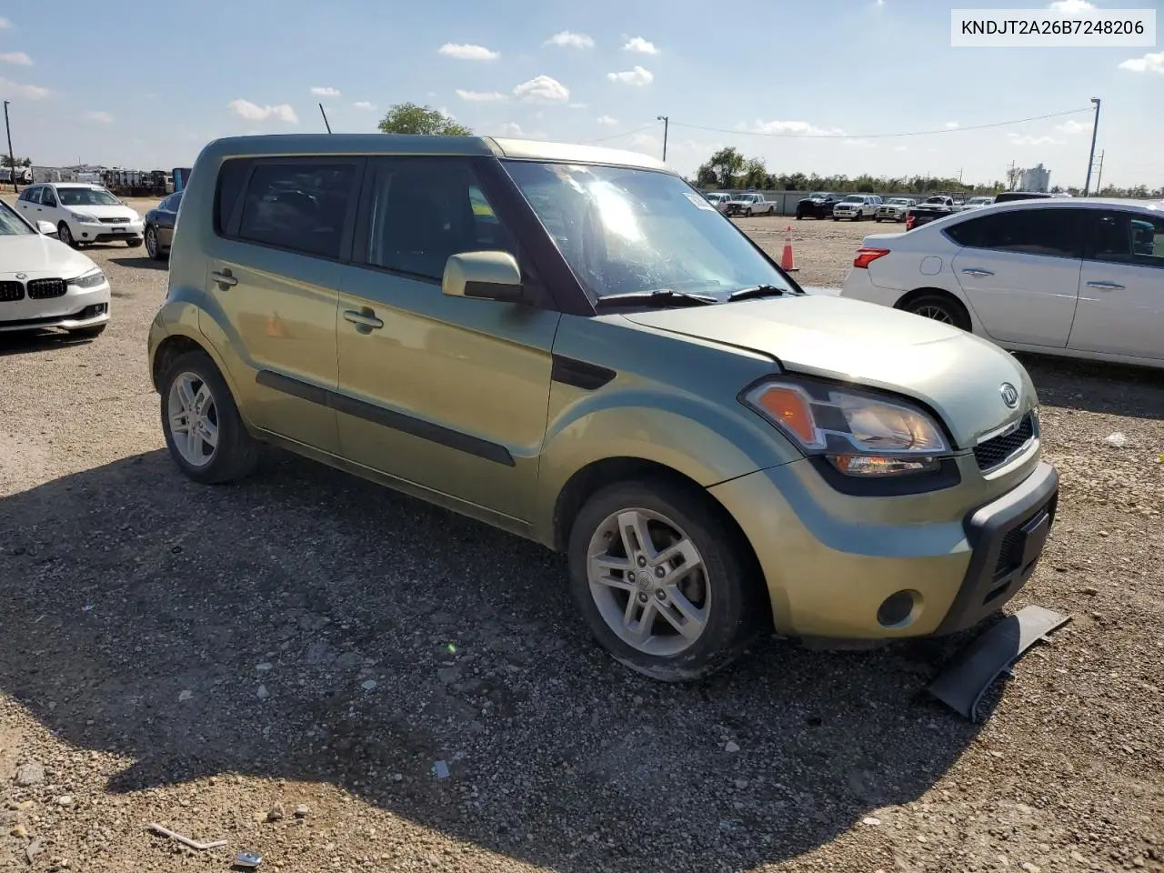 KNDJT2A26B7248206 2011 Kia Soul +